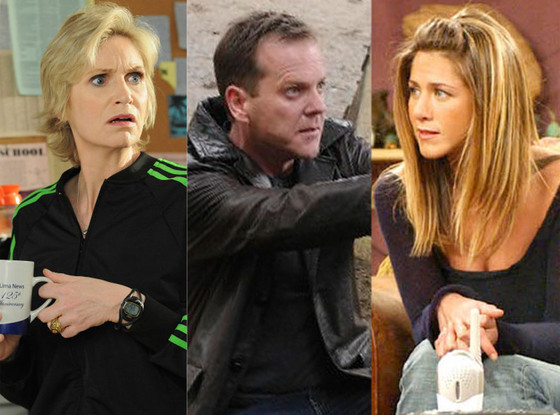 Jane Lynch, Kiefer Sutherland, Jennifer Aniston Jane Lynch, Kiefer Sutherland, Jennifer Aniston